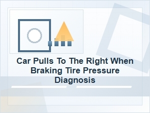 Car Pulls to the Right When Braking: Tire Pressure Diagnosis